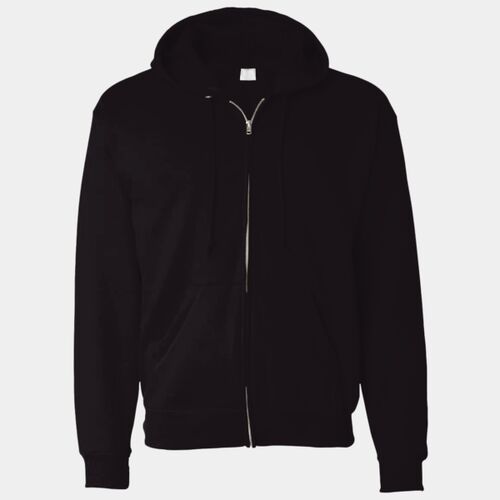 Unisex USA-Made Super Heavy Thermal Lined Full-Zip Hooded Sweatshirt Thumbnail