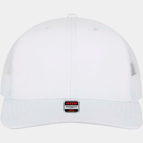 OTTO CAP® 6 Panel Mid Profile Mesh Back Trucker Hat Thumbnail