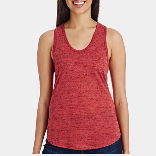 Women's Blizzard Jersey Racer Tank Top Thumbnail