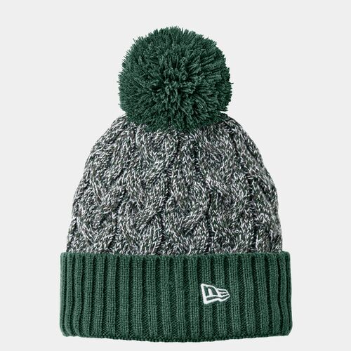 Marled Knit Pom Beanie Thumbnail