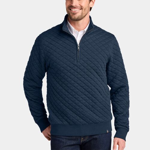 Diamond Quilt 1/4 Zip Thumbnail