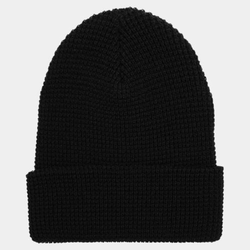 Waffle Cuffed Knit Beanie Thumbnail