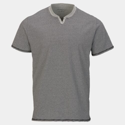Men's Striped V-Notch T-Shirt Thumbnail