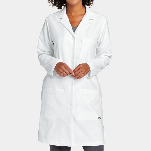 Women's Long Lab Coat Thumbnail