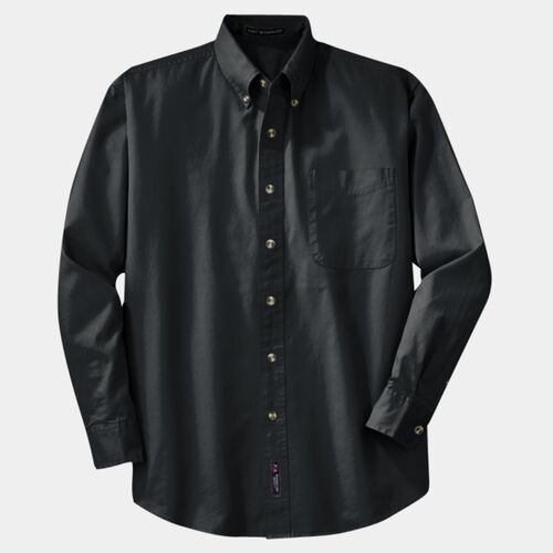Tall Long Sleeve Twill Shirt Thumbnail