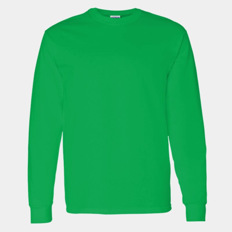 Heavy Cotton  100% Cotton Long Sleeve T Shirt Thumbnail