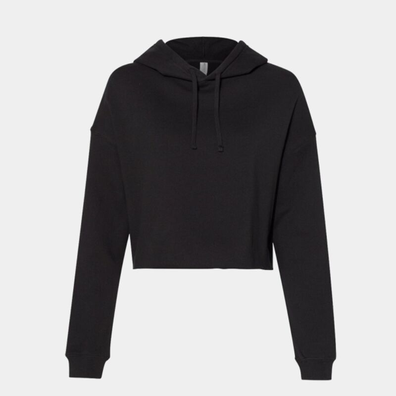 Women’s Lightweight Crop Hooded Sweatshirt Thumbnail