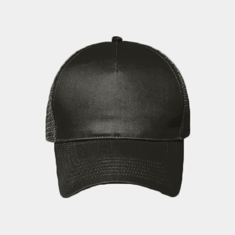 OTTO Cotton Twill Five Panel Low Profile Mesh Back Trucker Hat Thumbnail