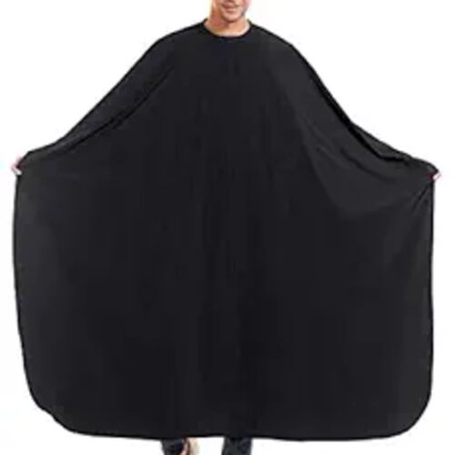 THE HANDS FREE BARBER CAPE - SOLID BLACK Thumbnail
